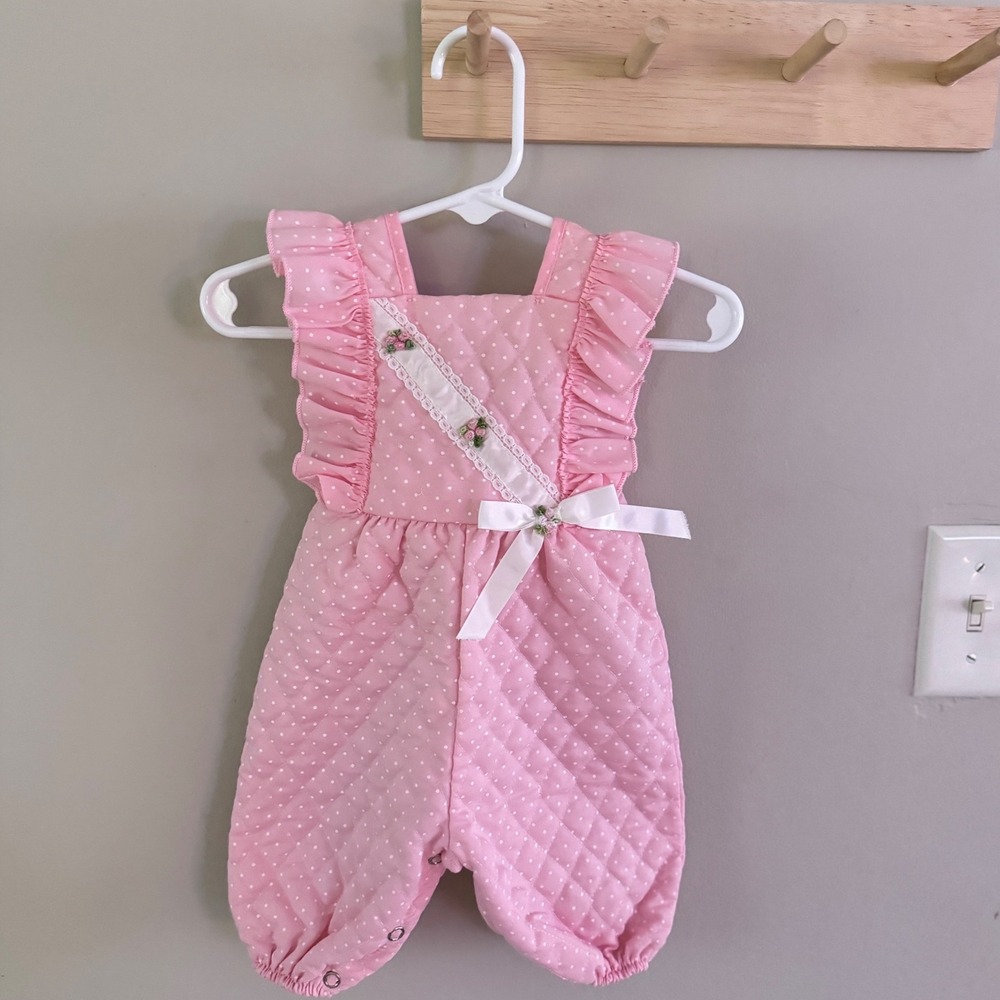 6M quilted overalls